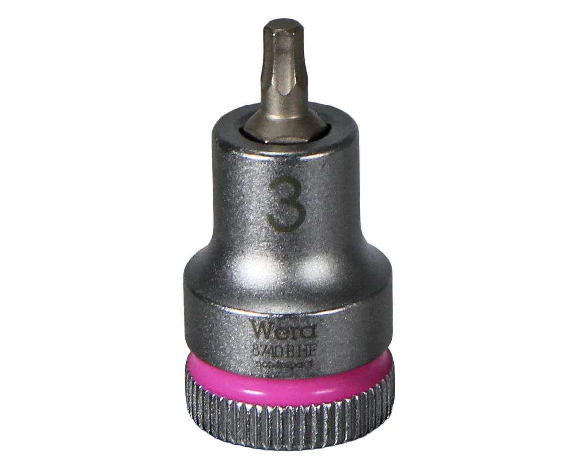 Wera 8740 B HF Bit (3/8" Socket) (35mm) (3mm)
